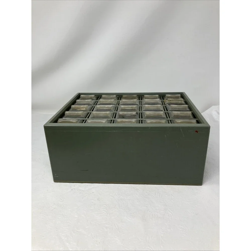 Garage Cabinet plastic storage organizer 25 Drawers Small Parts  11x5x9”